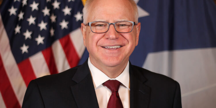 Kamala Harris Selects Minnesota Governor Tim Walz as Running Mate