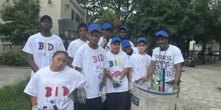 Students from P12X Lewis & Clark School Make a Difference in Their Community Through Summer Youth Employment Program